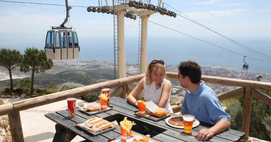 Benal Beach Suite Ii, Estudio Con Parque Acuatico Y Vistas Al Mar. 베날마데나코스타 외부 사진